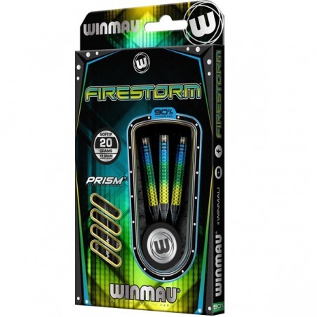 WINMAU Firestorm Softdarts 90%. 20 grs.