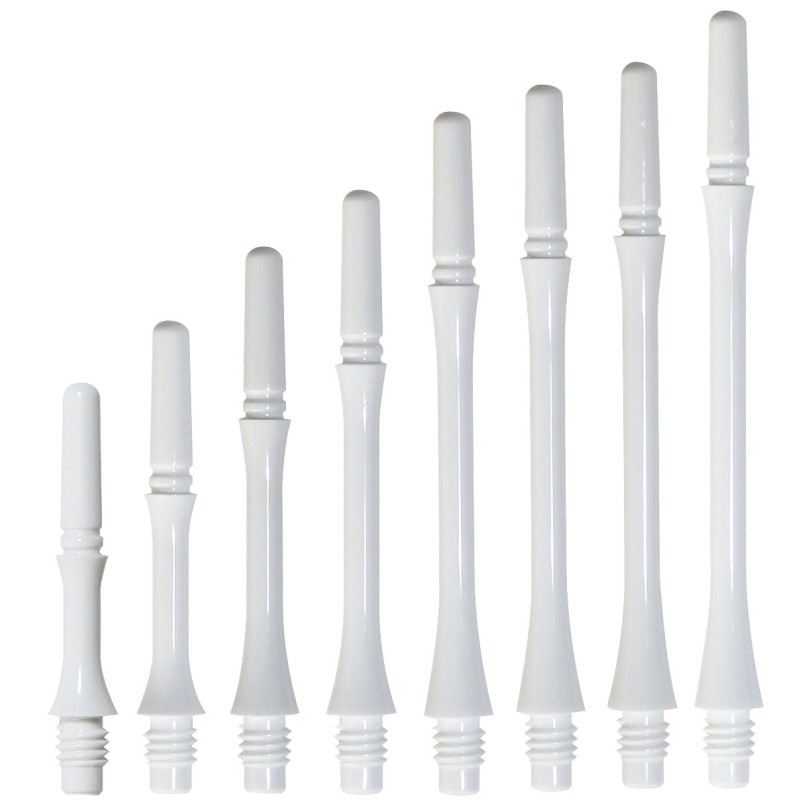 Fit Shaft Gear Slim Tiges rotatives blanches taille 6