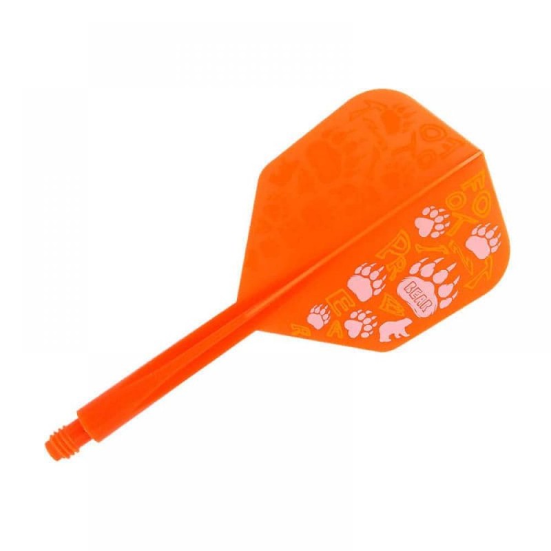 Feathers Condor Axe Shape Footprint Bear Orange M 27.5m Three of you.