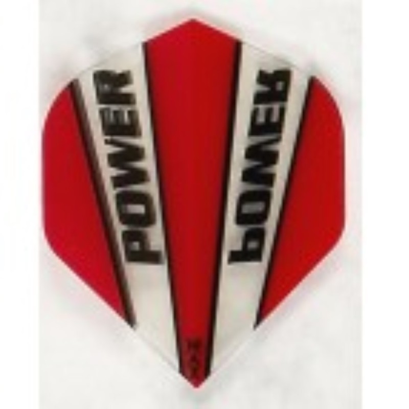 Piume Power Max Standard Logo Rosso e trasparente Px-118