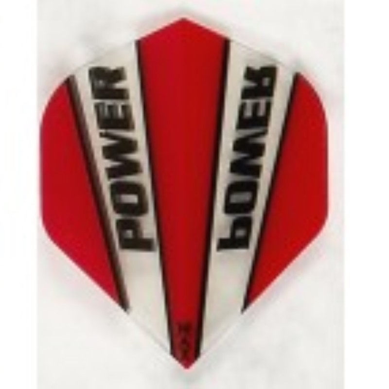 Plumas Power Max Standard Logo Roja Y Transparente Px-118