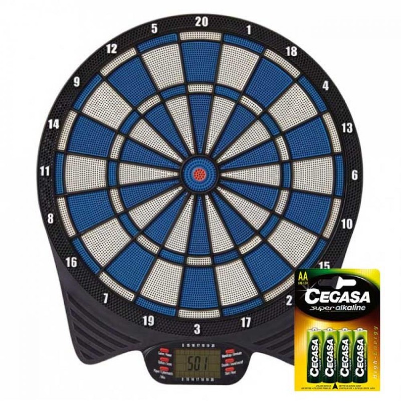 Diana Electronica Unicorn Darts + 4 Akkus Blind Aa