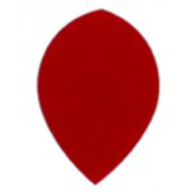 Plumas Poly Metronic Oval Roja