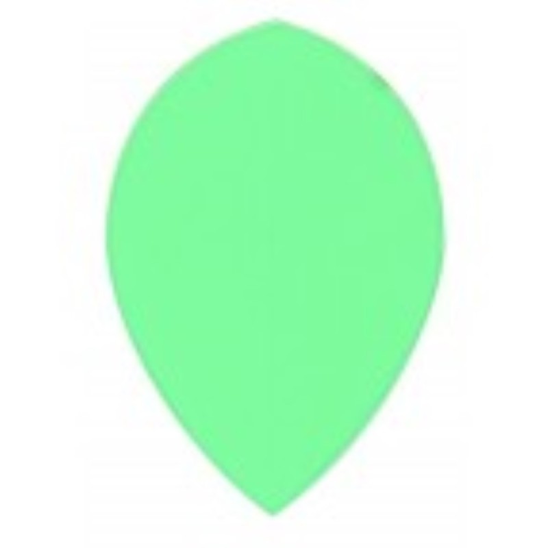 Plumes poly métriques Ovale vert Flore