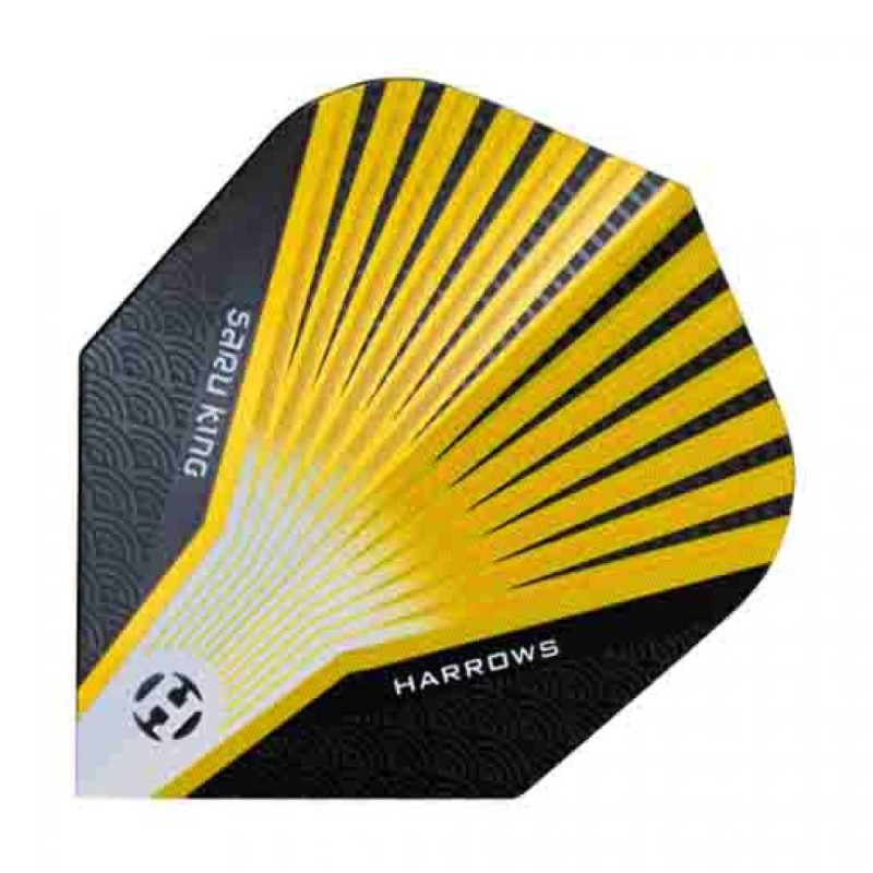 Feathers Harrows Darts Flights Prime Yellow Saru King 7500