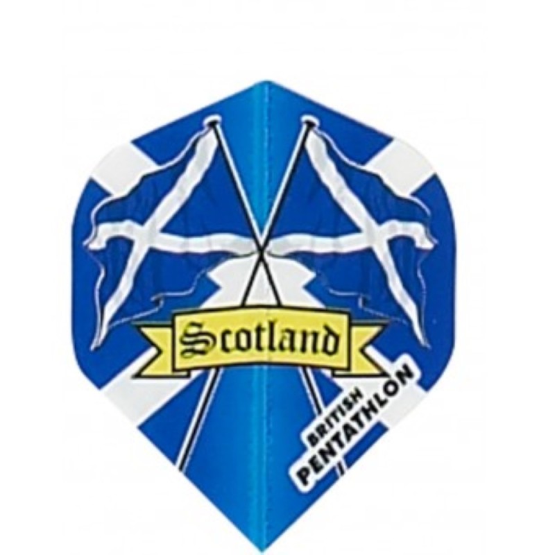 Plumas Pentathlon Standard Bandera Escocia 2404