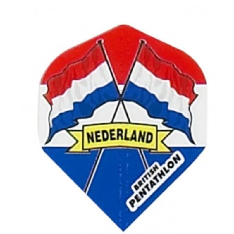 Plumas Pentathlon Standard Bandeira Holanda 2405