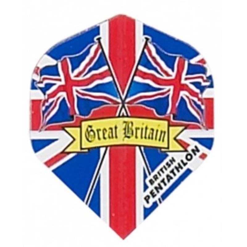 Fülle Pentathlon Standard Flagge Großbritannien 2406