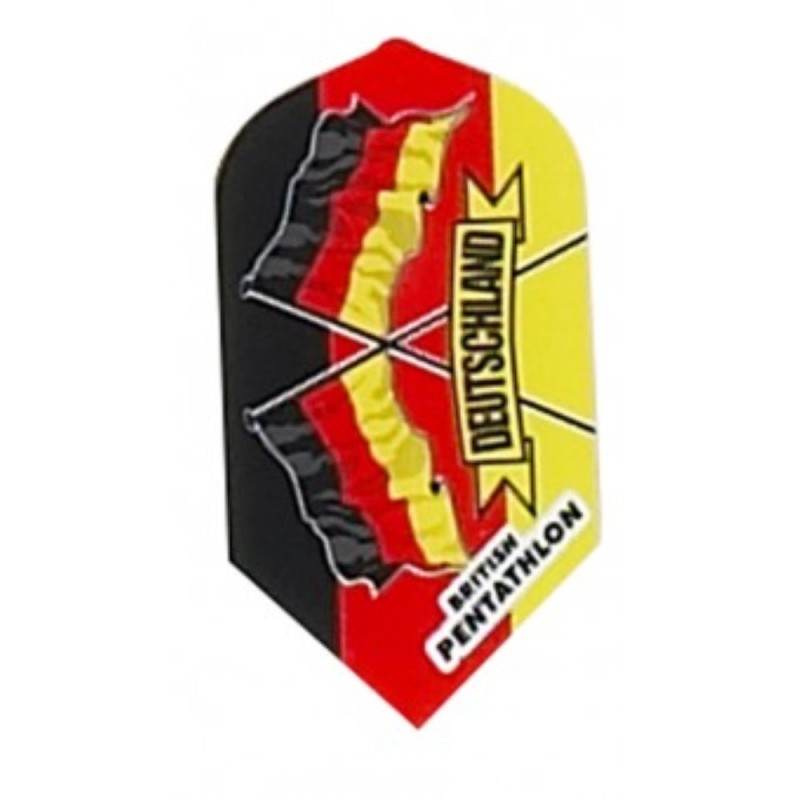 Plumas Pentathlon Slim Bandera Alemania 2471