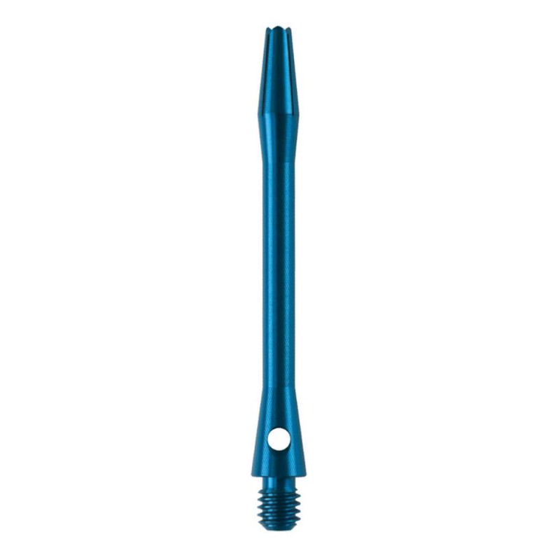 Cane Harrows Darts L'axe anodisé bleu court 36 mm