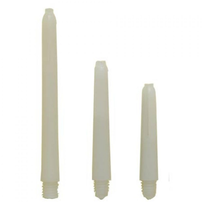 Pack 50 Cañas Nylon Short (35mm) Blancas