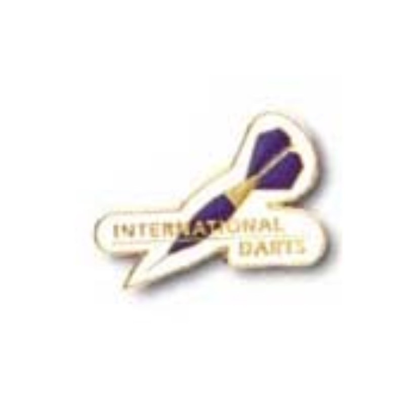 Pin Internacional Darts Branco