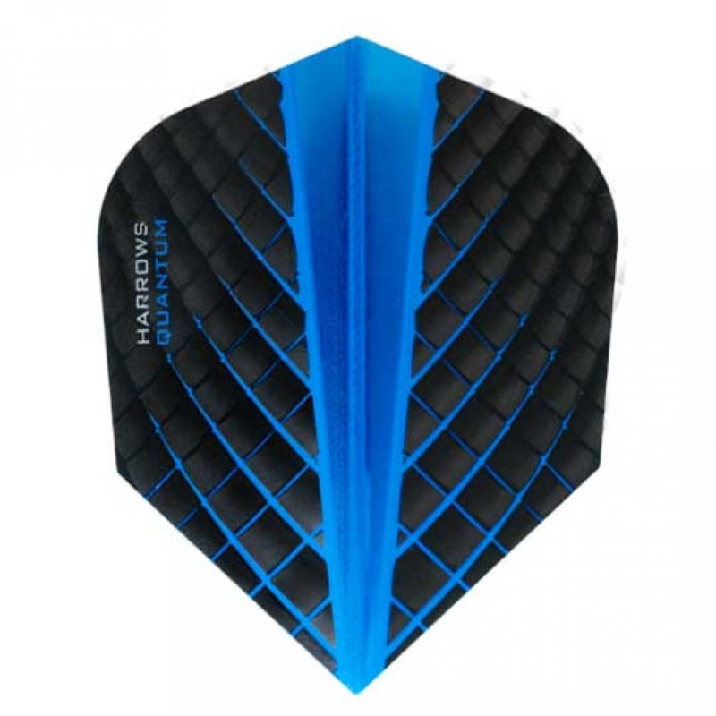 Feathers Harrows Darts Flights from Quantum Dark Blue Standard 6803