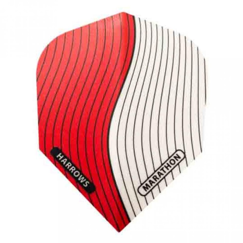 Feathers Harrows Marathon Standard Red white 1504