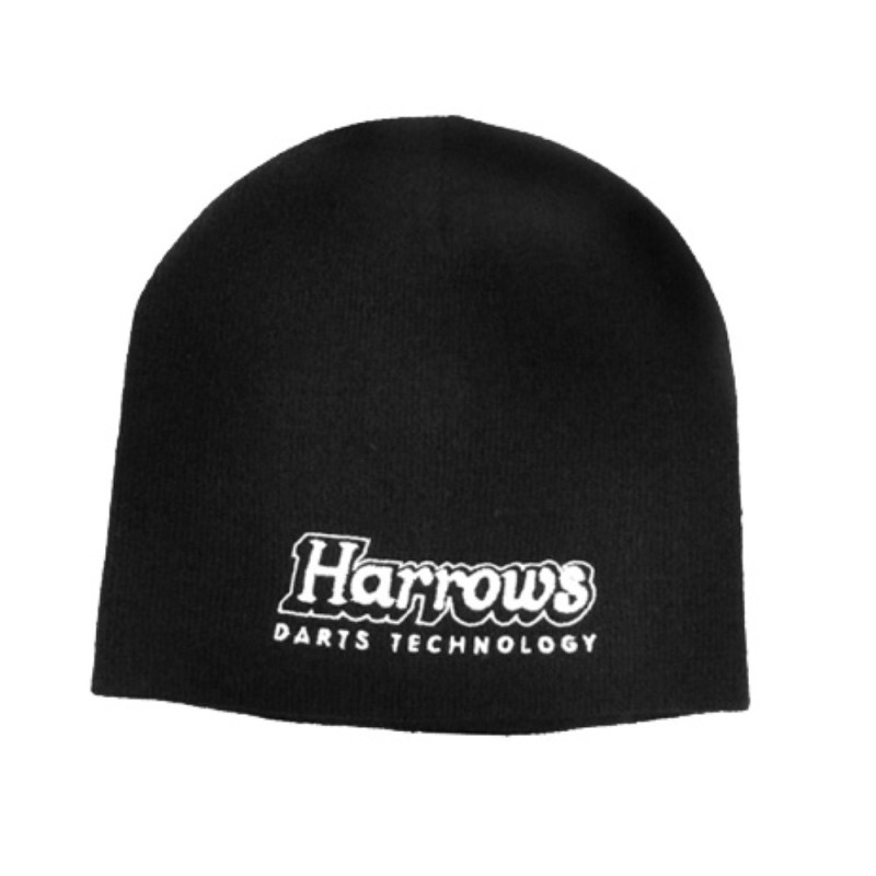 Hat Harrows Darts Beanie Hats is black