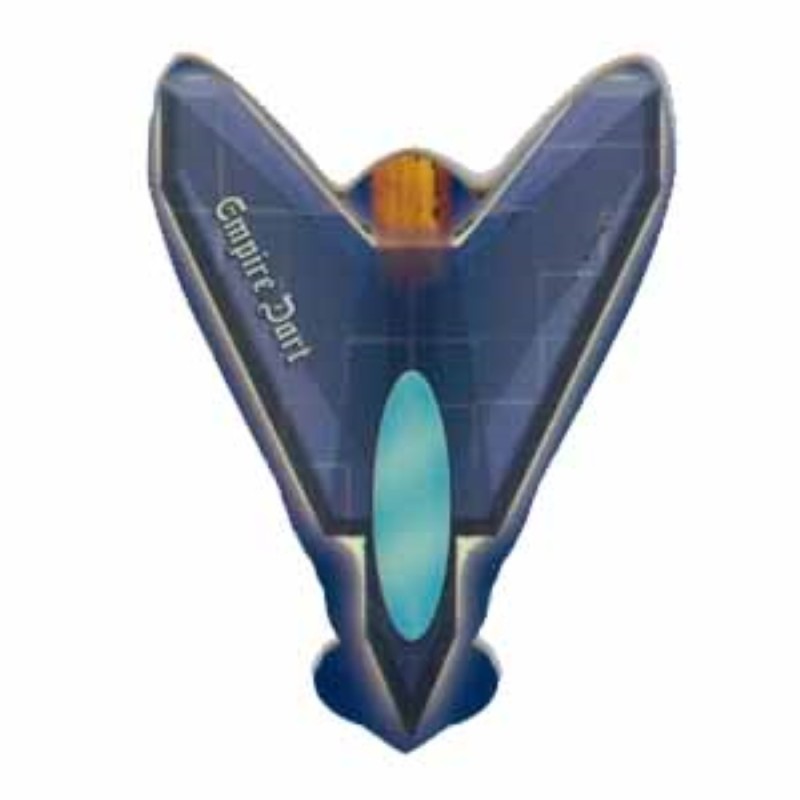 Feathers Empire Darts V-wing aircraft dark blue 25866