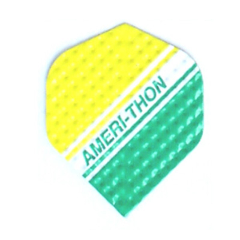 Feathers Amerithon Standard green yellow 3172