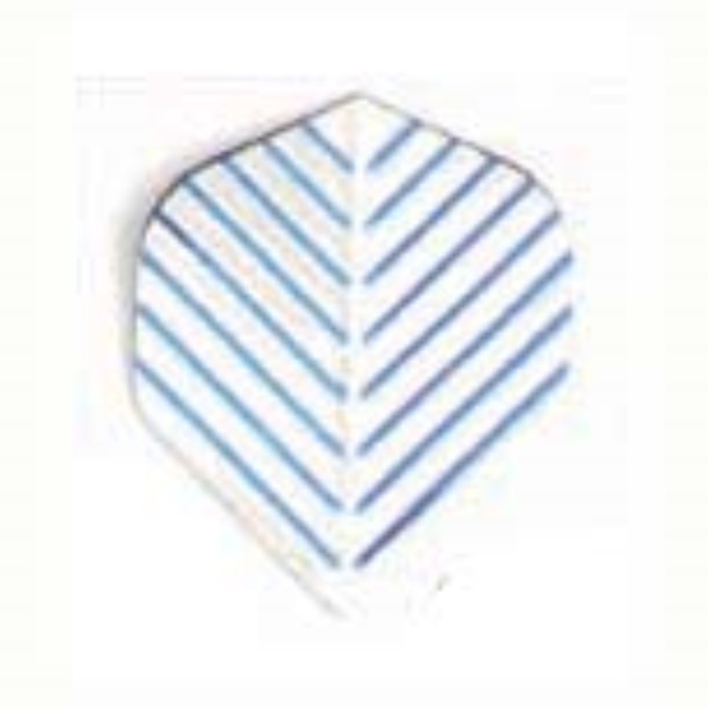 Feathers Amerithon Standard silver blue stripes 3318