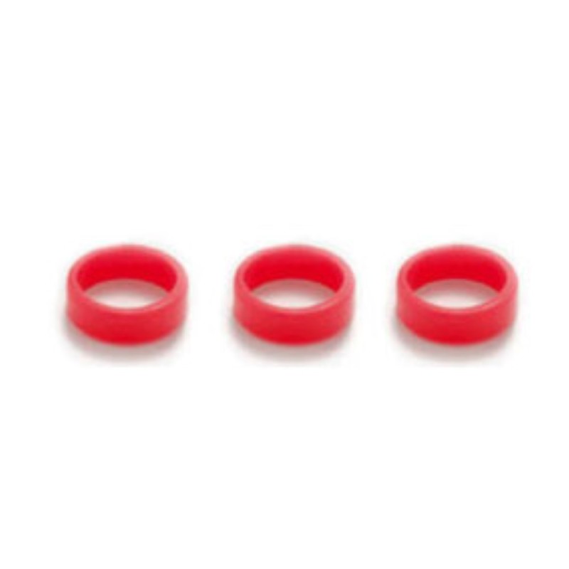 Clips plastique L-style L-ring rouge