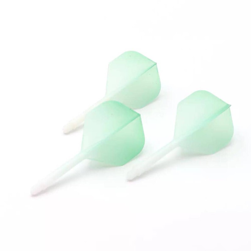 Piume Flights Darts Cuesoul Tero Ak5 Gradation Light Green Standard M Csak-53xjb