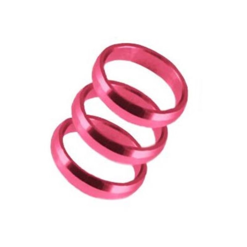 Pink Supergrip Rings Clips Harrows Darts 3 Units