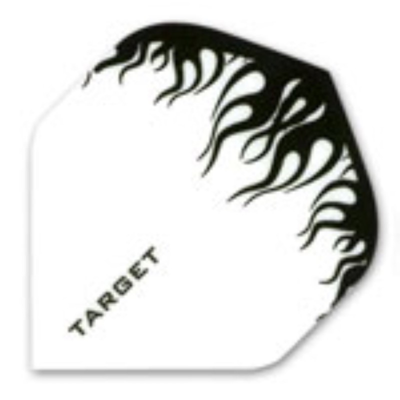 Plumas Target Pro 100 Standard Blanca Raices Negras  116460