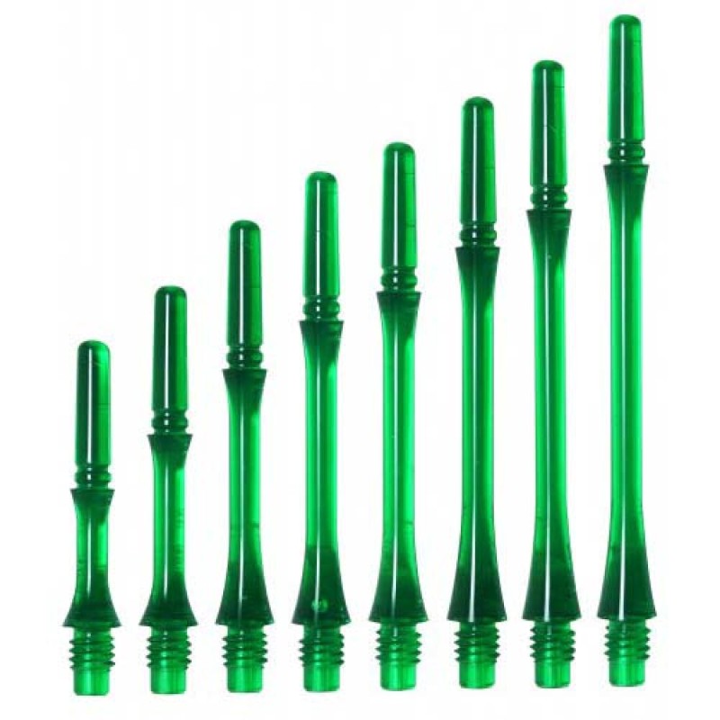 Des cannes Fit Shaft Gear Slim Fixé Vert Taille 5