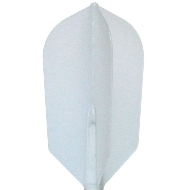 Des plumes Fit Flight 6 Unid. Slim Blanc naturel