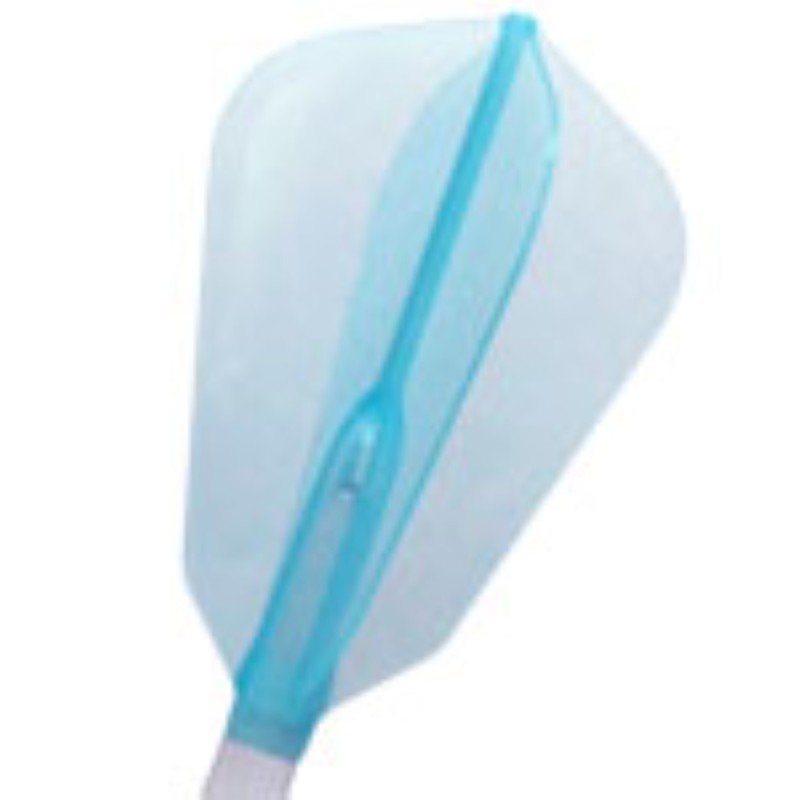 Plumas Fit Flight Air Fantail Azul Claro F-shape