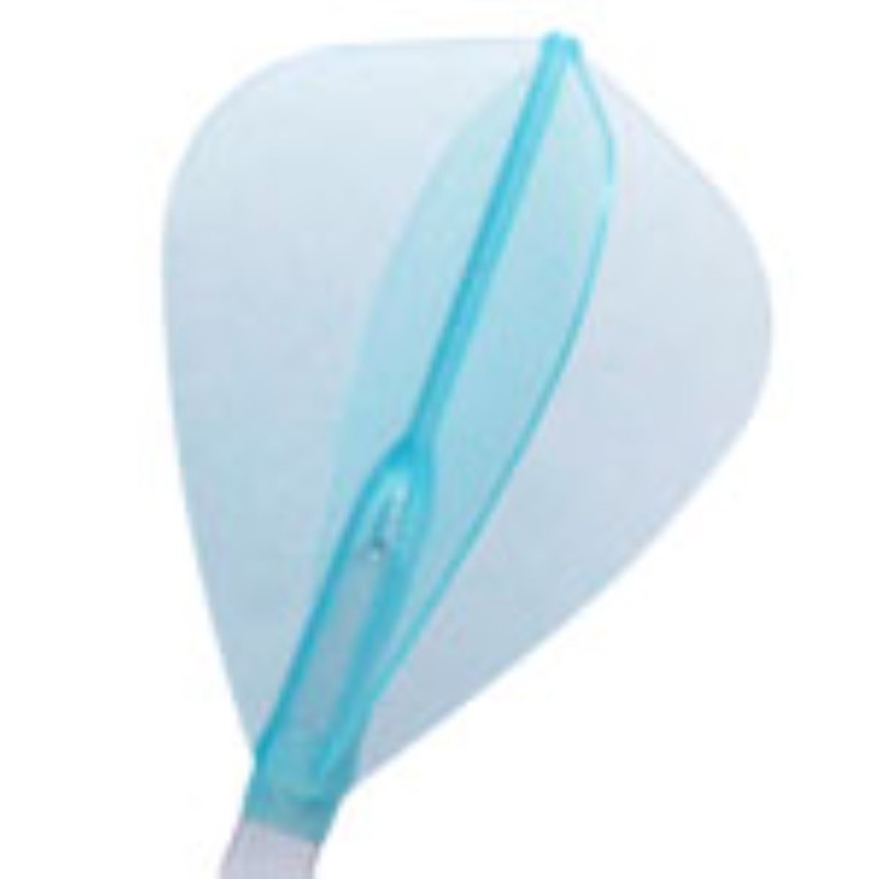 Fit Flight Air Kite Feathers Hellblau