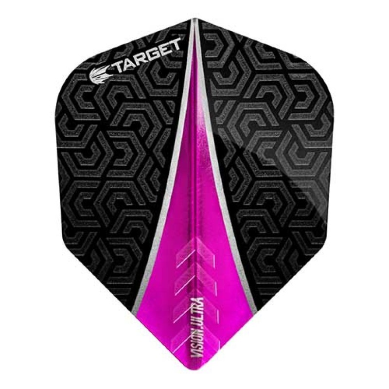 Plumas Target Darts Visão Ultra Pink Fin No6 331090