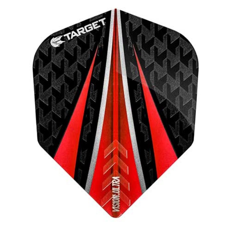 Piume Target Darts Vision Ultra Red 3 Fin No6 331140