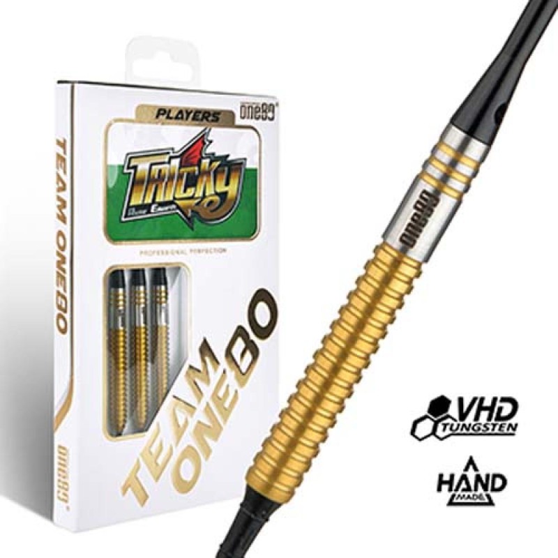 Dardo One80 Darts Tema One80 Tricky Richie Edwards 18g 90% 7457