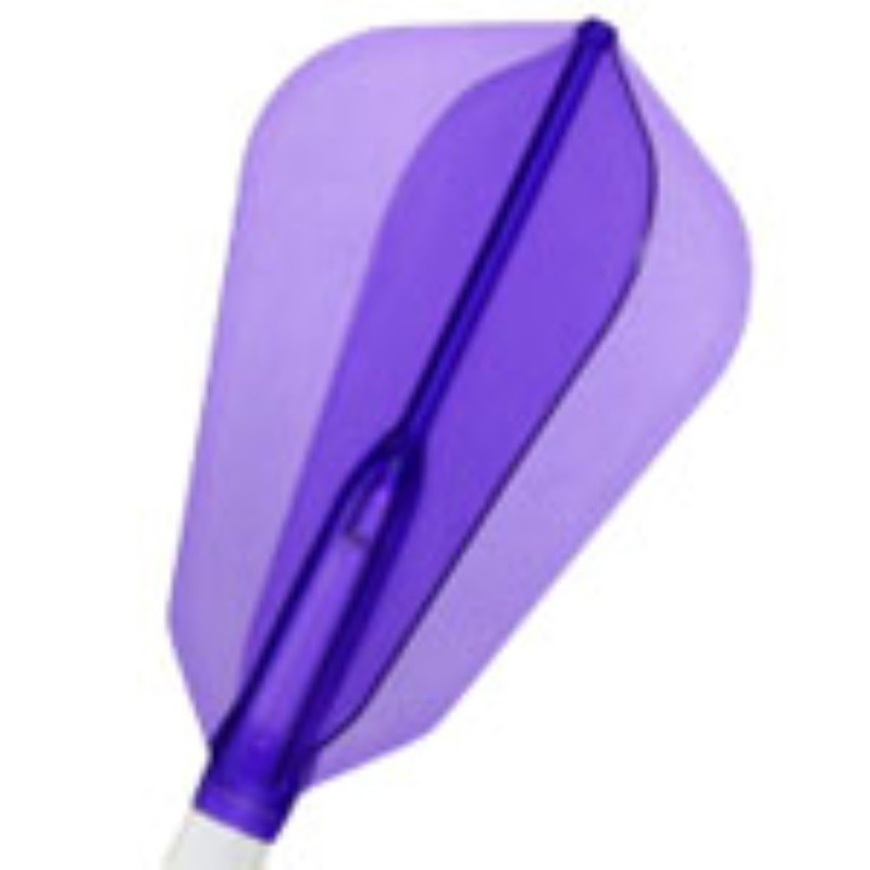 Plumas Fit Flight Air Fantail Morada em forma de F