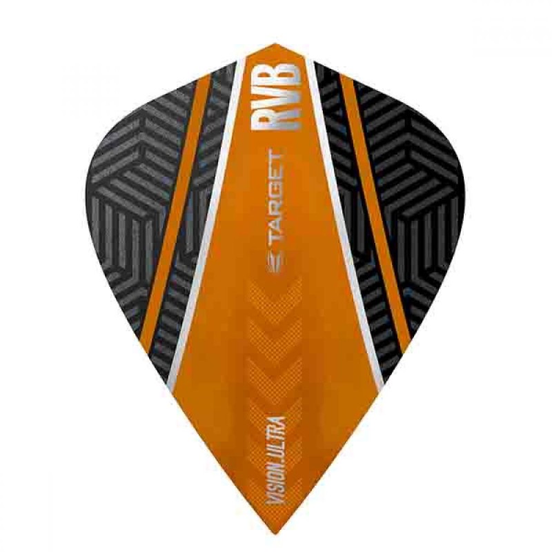 Piume Target Darts Rvb Vision Ultra B/orange Curve Kite 332060
