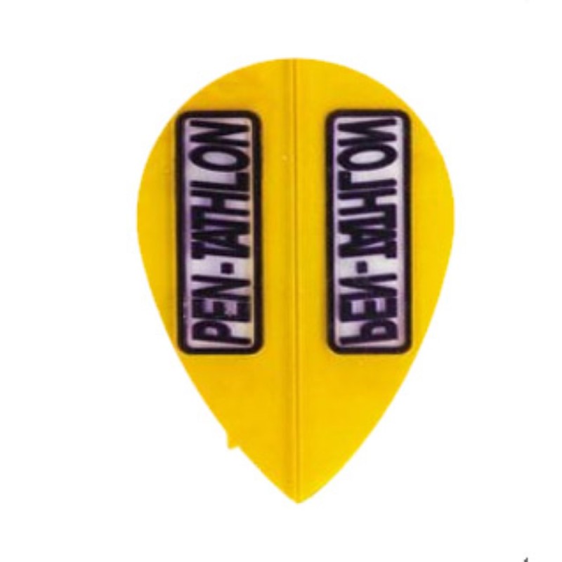 Pluma Pentathlon Original Amarelo Oval