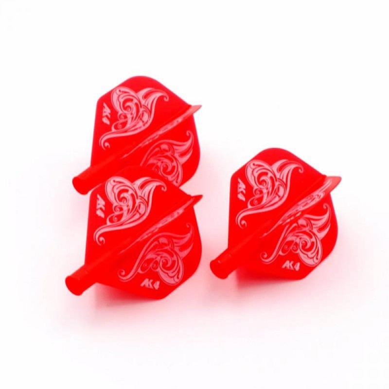 Flächen Flüge Darts Cuesoul Tero Ak4 Rot Logo Standard Cs.ak4+3hd