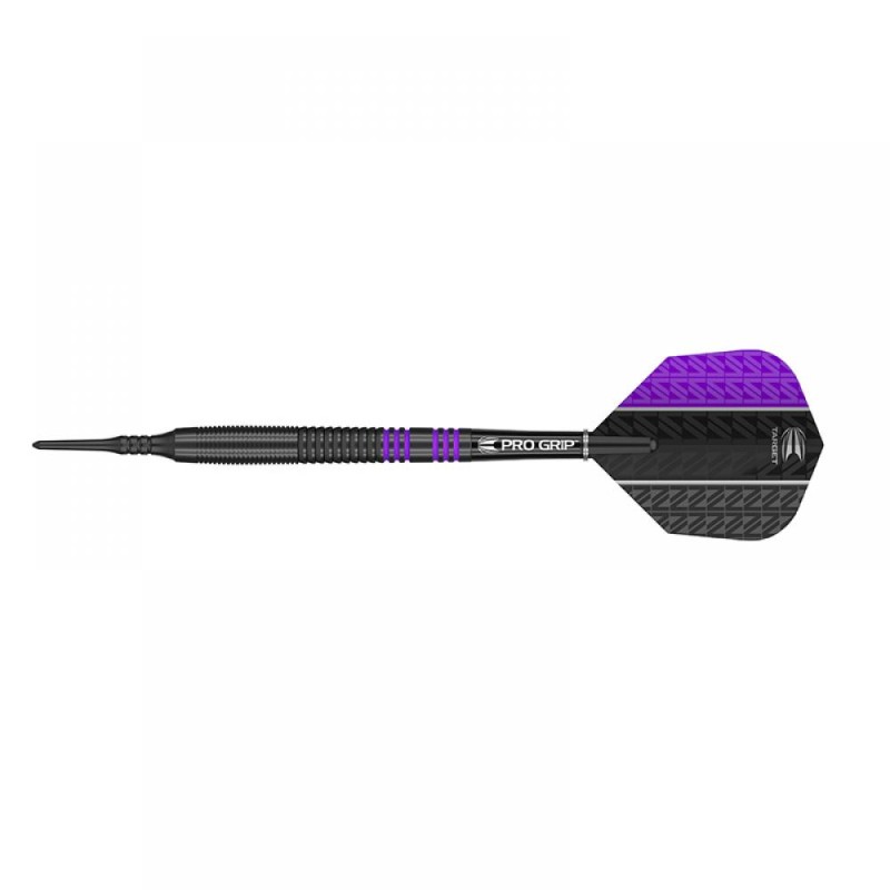 Les fléchettes Target Darts Vapeur Black Purple 80% 18g 100447