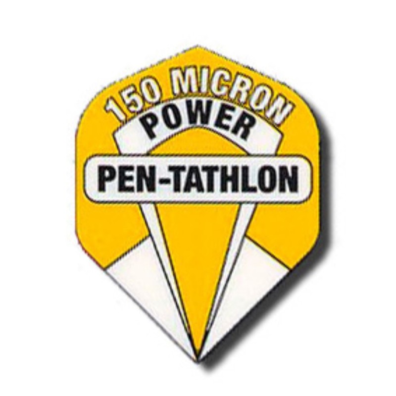 Plumas Pentathlon Standard Pen Power Amarelo