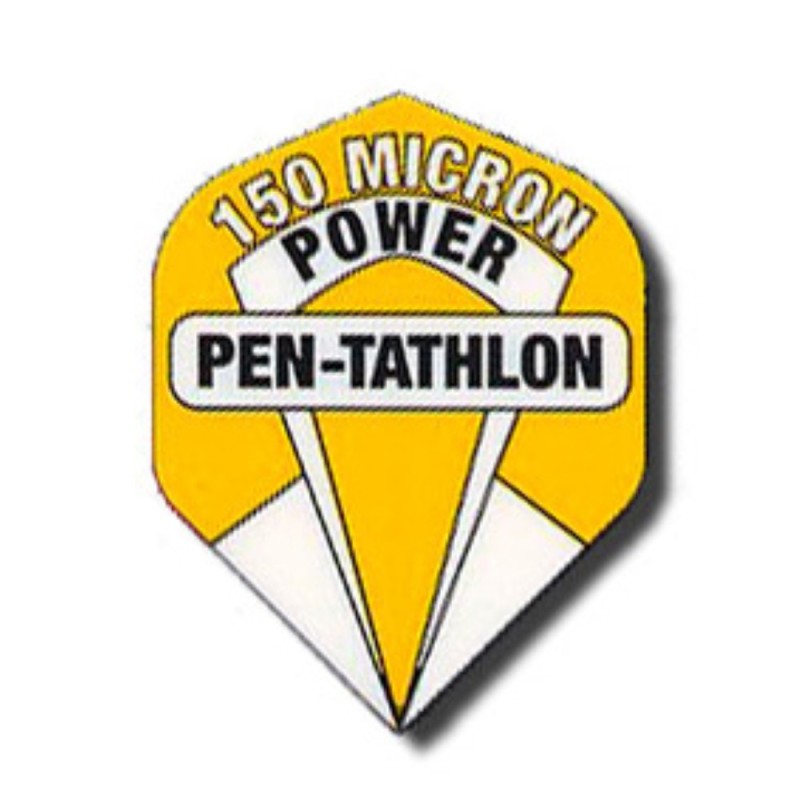 Plumes Pentathlon Standard Pen Power Jaune