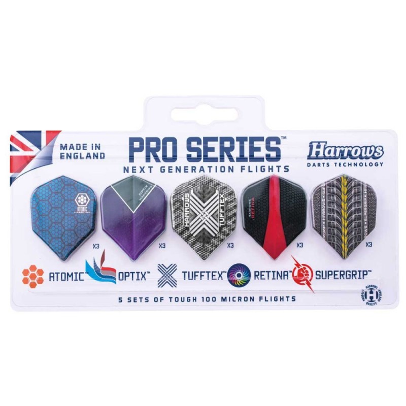 Pack Plumes Harrows Darts Série Pro