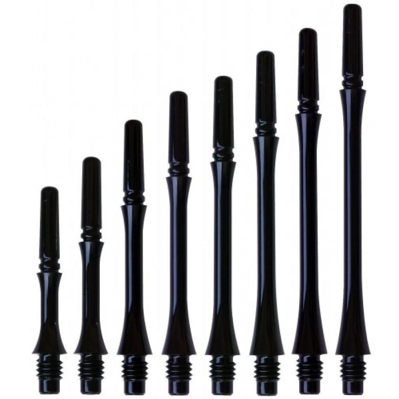 Des cannes Fit Shaft Gear Slim Rotation Noir Taille 6