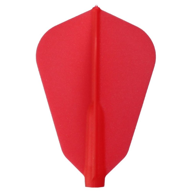 Plumas Fit Flight 6 Unid. Fantail Roja