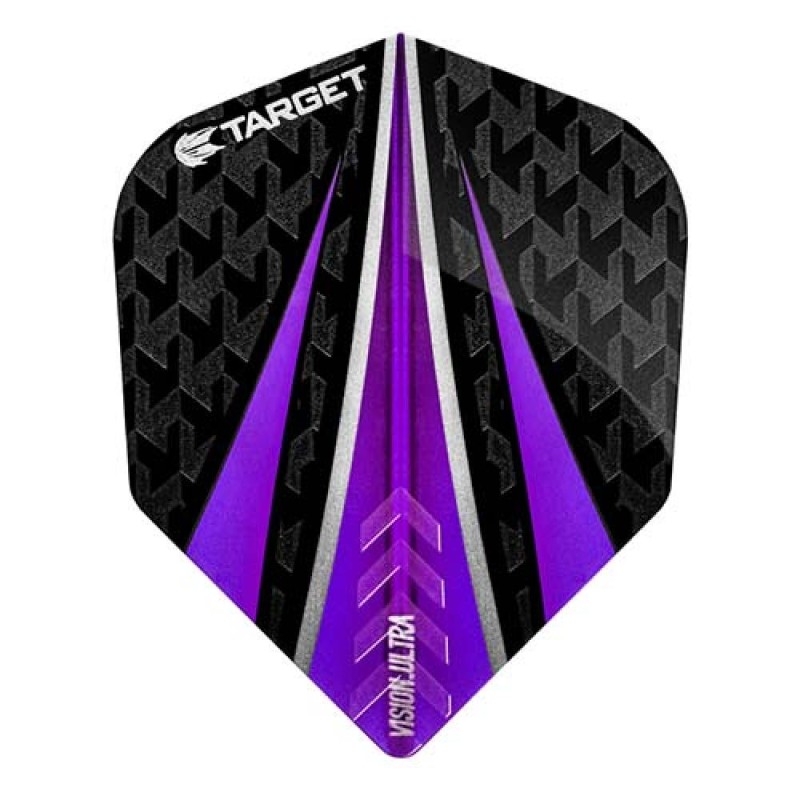 Piume Target Darts Vision Ultra Purple 3 Fine n. 6 331100