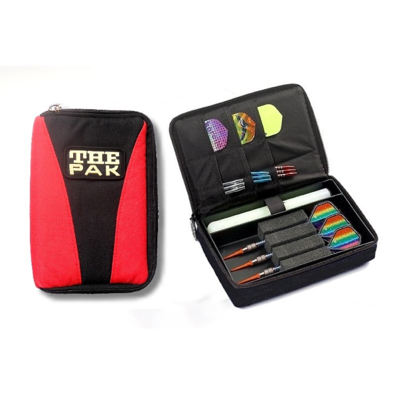 Funda Darts The Pak Vermelho E Negro 8018.01