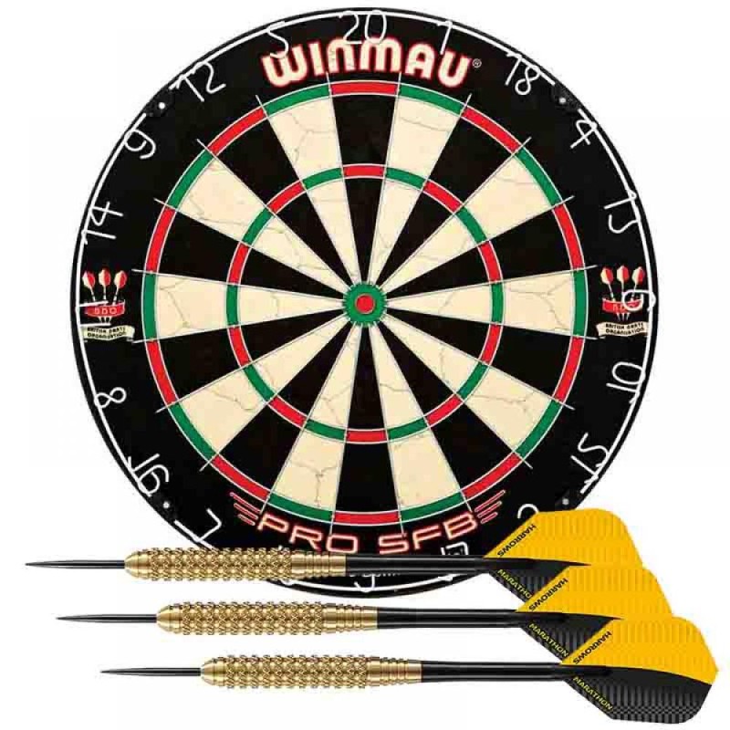 Pack Diana Winmau Pro-sfb + Darts game