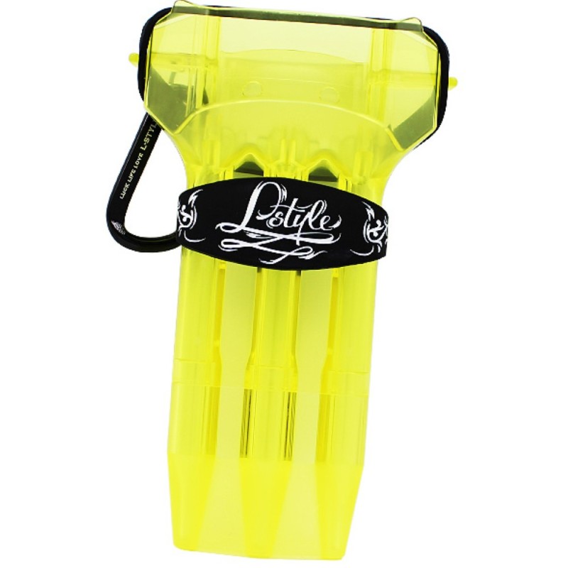 Funda Dardos Krystal One L-style Amarillo  Kry1-yl