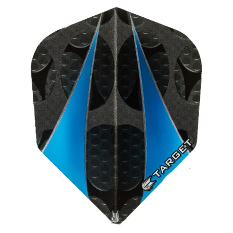 Plumes Target Darts Pour 100 Vision bleue Sail N° 300700