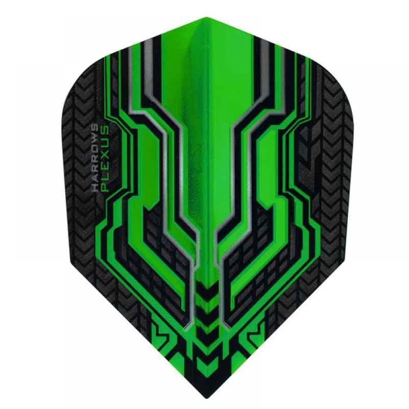 Plumas Harrows Darts Plexus Green Standard