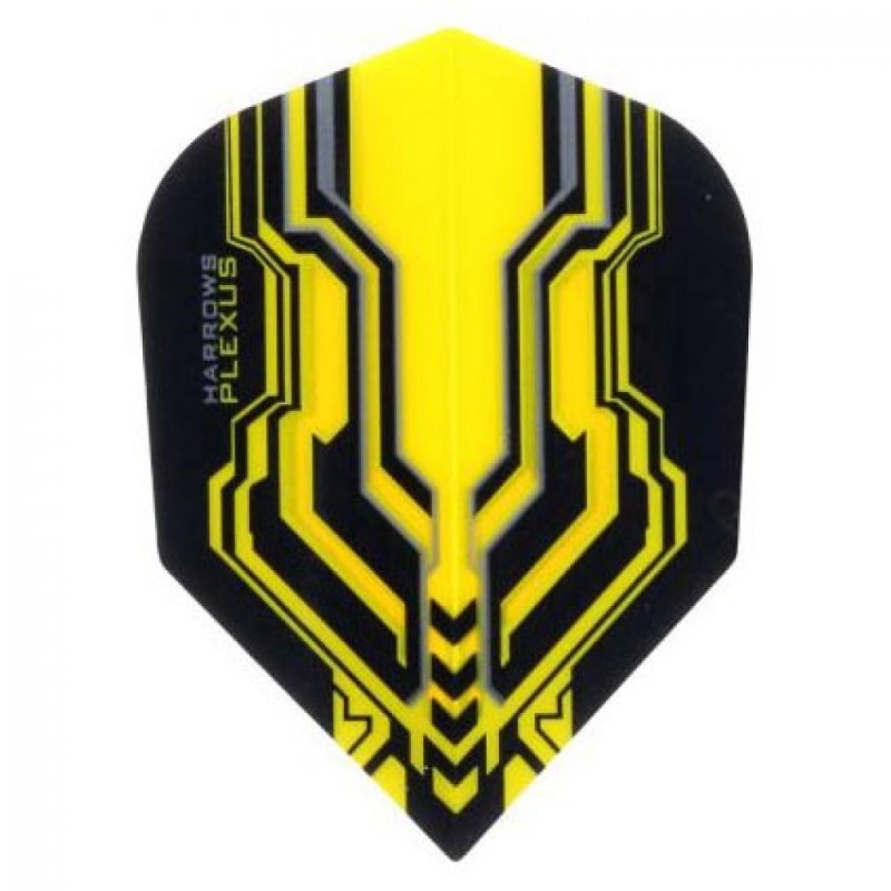 Plumas Harrows Darts Plexus Yellow Standard